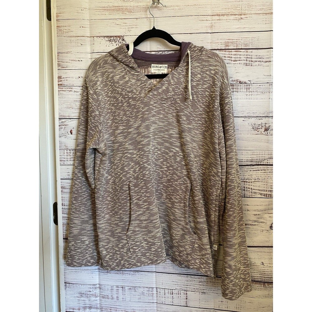 NWT XL Hang Ten of California Womens Pullover Hoodie with Kangaroo Pocket Y2K